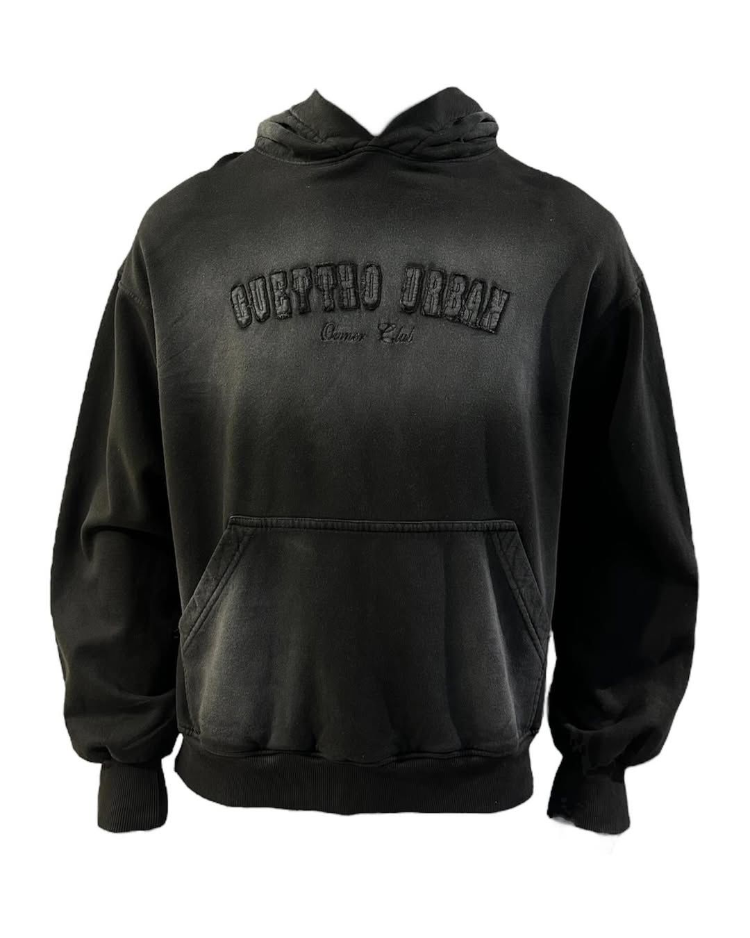 Guettho Hoodies - Washed Noir